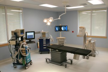 Operating room with medical equipment provided by The Total Source